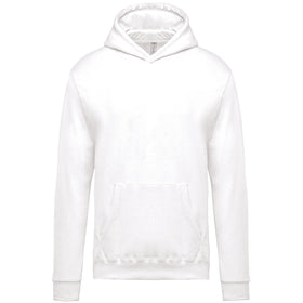 Sweat capuche junior esprit club - K477 pull junior:minimum 5 pièces Kariban Blanc 4/6 ans 