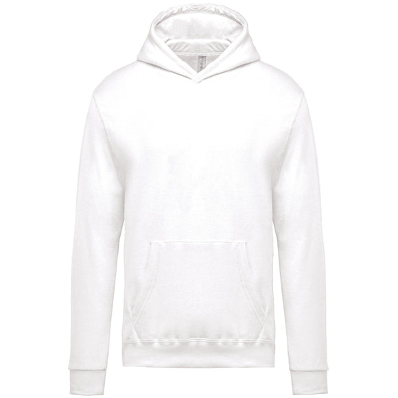 Sweat capuche junior esprit club - K477 pull junior:minimum 5 pièces Kariban Blanc 4/6 ans 