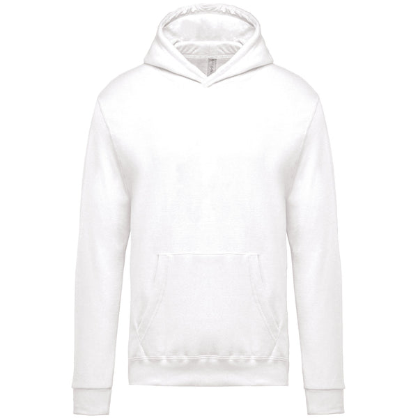 Sweat capuche junior esprit club - K477 pull junior:minimum 5 pièces Kariban Blanc 4/6 ans 