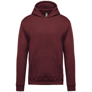 Sweat capuche junior esprit club - K477 pull junior:minimum 5 pièces Kariban Bordeaux 4/6 ans 