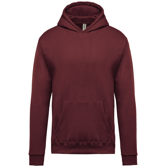 Sweat capuche junior esprit club - K477 pull junior:minimum 5 pièces Kariban Bordeaux 4/6 ans 