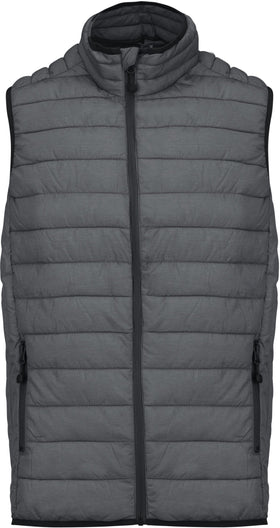 Doudoune légère personnalisée sans manches K-6113 doudoune homme Kariban gris foncé S 