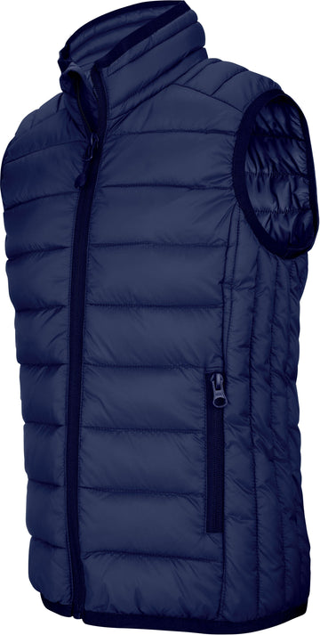 Doudoune légère personnalisée junior sans manche - K6115 doudoune junior Kariban marine 6-8 ans 