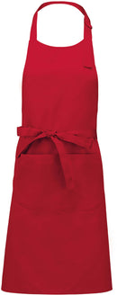 Tablier K890 Tablier : Minimum de commande: 5 pièces Kariban Rouge 