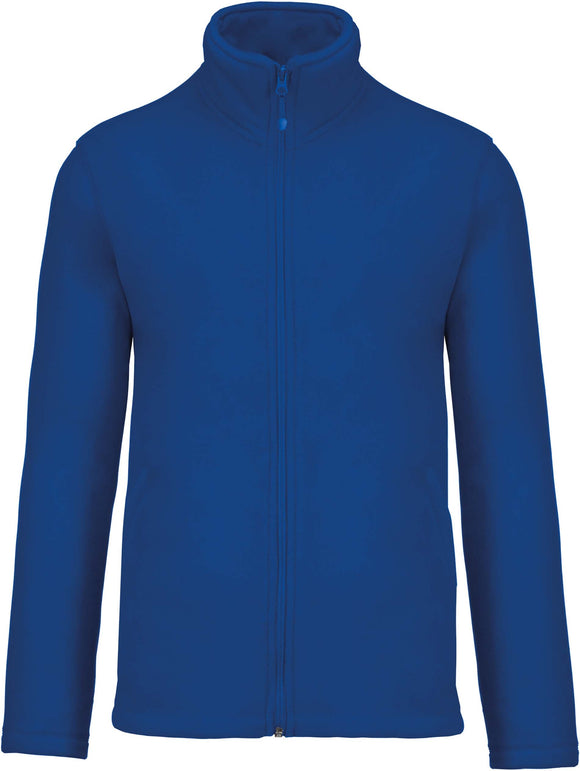 Veste micro plaire zippée - K911 Veste homme : minimum 5 pièces Kariban Bleu Royal S 