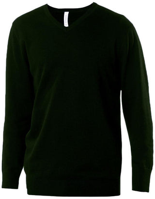 Pull personnalisé col V - K965 pull homme Kariban noir M 