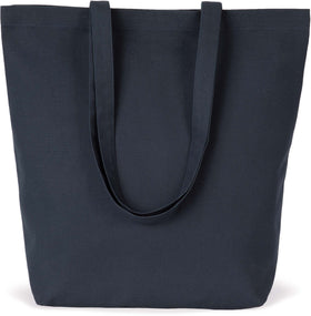 Sac cabas en coton bio - KI0252 Sac cabas : minimum 15 pièces kimood Noir 