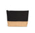 Pochette en toiles de coton et de jute-KI0276 Kimood Noir 