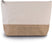 Pochette en toiles de coton et de jute-KI0276 Kimood Naturel 