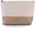 Pochette en toiles de coton et de jute-KI0276 Kimood Naturel 