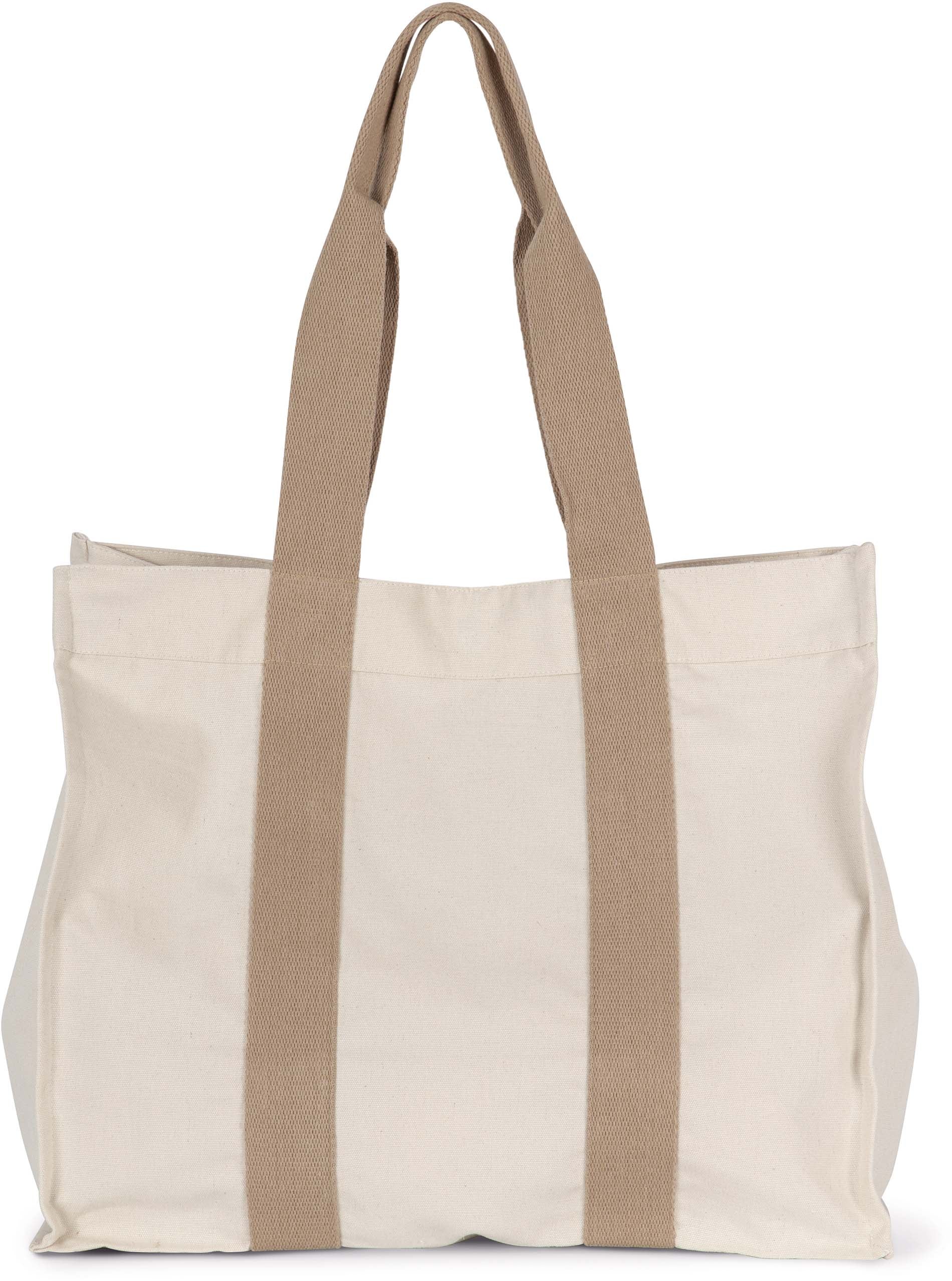 Grand sac shopping à soufflet recyclé - KI5201 Sac cabas : minimum 2 pièces kimood Écume 