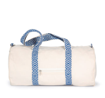 Sac pelocchon écoresponsable-KINS101 kimood Ecume/Ethnic Bleu 