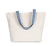 Grand sac shopping recyclé-KINS118 kimood Ecume/Ethnic Bleu 