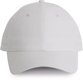 Casquette à panneaux perforée 6 panneaux - KP118 Casquette adulte : minimum 5 pièces K-up Blanc 