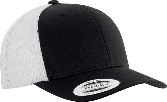 Casquette personnalisée trucker - KP912 casquette K-up noir/blanc 