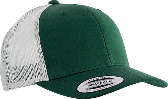 Casquette personnalisée trucker - KP912 casquette K-up vert/blanc 
