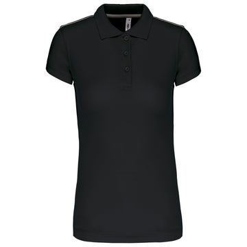 Polo personnalisé technique team golf- PA481 polo femme: minimum 5 pièces Pro act noir XS 
