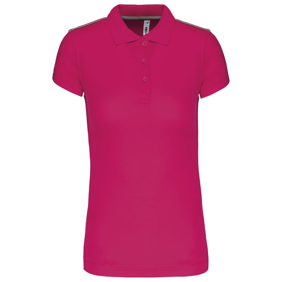 Polo personnalisé technique team golf- PA481 polo femme: minimum 5 pièces Pro act fuschia XS 