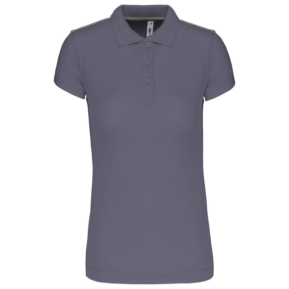 Polo personnalisé technique team golf- PA481 polo femme: minimum 5 pièces Pro act gris XS 