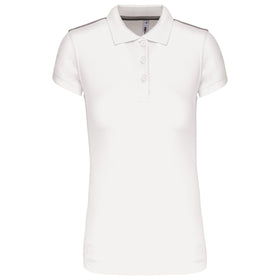 Polo personnalisé technique team golf- PA481 polo femme: minimum 5 pièces Pro act blanc XS 