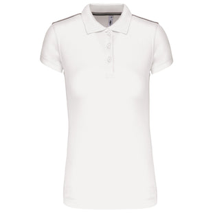 Polo personnalisé technique team golf- PA481 polo femme: minimum 5 pièces Pro act blanc XS 