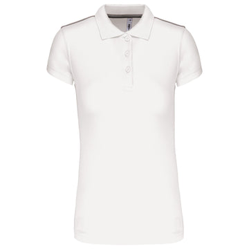 Polo personnalisé technique team golf- PA481 polo femme: minimum 5 pièces Pro act blanc XS 