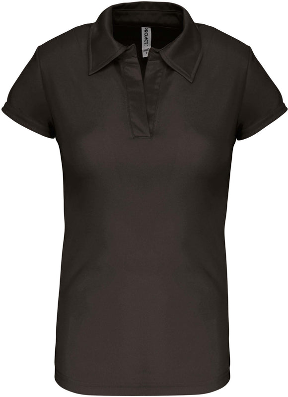 Polo technique équipe de golf - PA483 Polo femme :minimum 5 pièces Pro act Noir XS 