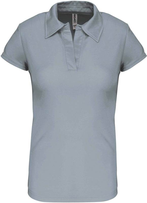 Polo technique équipe de golf - PA483 Polo femme :minimum 5 pièces Pro act Gris claire XS 