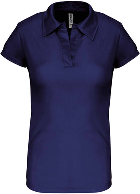 Polo technique équipe de golf - PA483 Polo femme :minimum 5 pièces Pro act Marine XS 