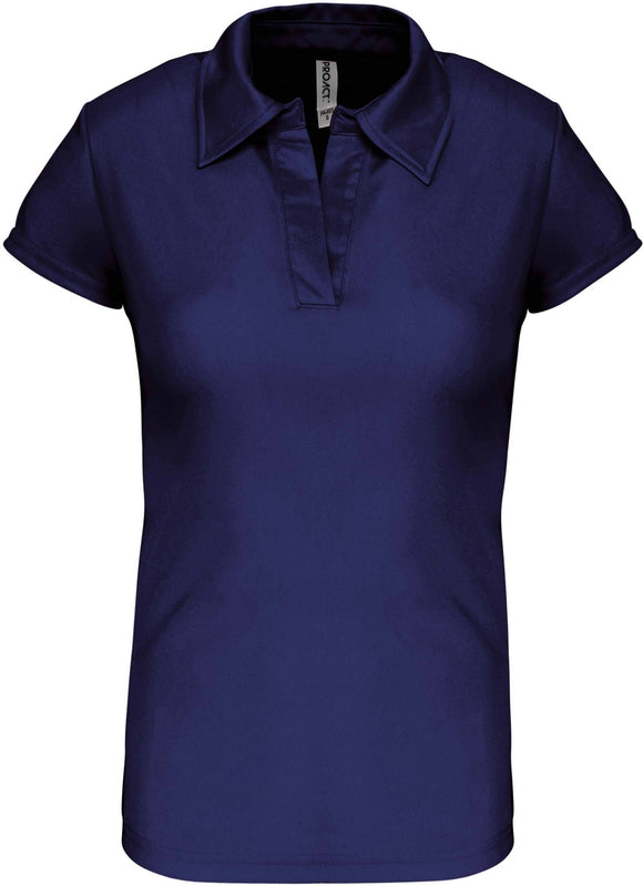 Polo technique équipe de golf - PA483 Polo femme :minimum 5 pièces Pro act Marine XS 