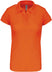 Polo technique équipe de golf - PA483 Polo femme :minimum 5 pièces Pro act Orange XS 