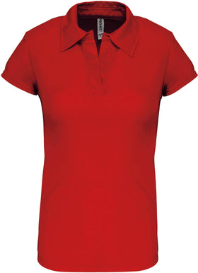 Polo technique équipe de golf - PA483 Polo femme :minimum 5 pièces Pro act Rouge XS 