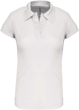 Polo technique équipe de golf - PA483 Polo femme :minimum 5 pièces Pro act Blanc XS 