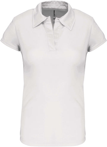 Polo technique équipe de golf - PA483 Polo femme :minimum 5 pièces Pro act Blanc XS 