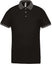 Polo personnalisé technique performance golf -PA489 polo homme Pro act noir/gris S 