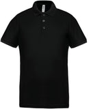 Polo personnalisé technique performance golf -PA489 polo homme Pro act noir S 