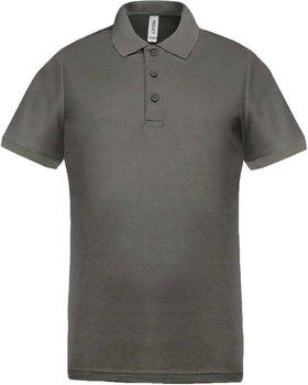 Polo personnalisé technique performance golf -PA489 polo homme Pro act gris anthracite S 