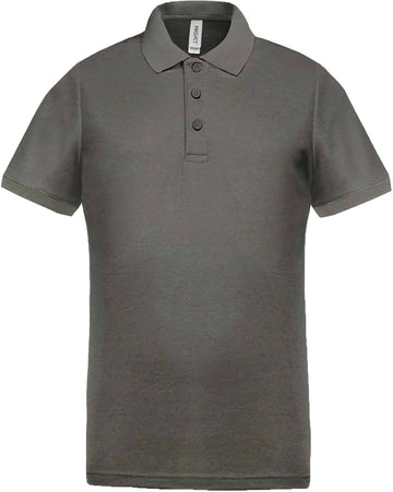 Polo personnalisé technique performance golf -PA489 polo homme Pro act gris anthracite S 