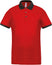 Polo personnalisé technique performance golf -PA489 polo homme Pro act rouge/noir S 