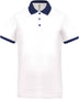 Polo personnalisé technique performance golf -PA489 polo homme Pro act blanc/marine S 