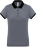 Polo personnalisé technique performance golf -PA490 polo femme Pro act noir/gris XS 