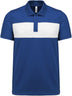 Polo de golf technique - PA 493 polo homme Pro act S bleu&blanc 