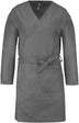 Peignoir en microfibre - PA577 linge de maison: 2 pièces minimum Pro act Gris S/M 