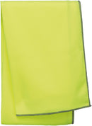 Serviette de sport rafraichissante - PA578 linge de maison: 2 pièces minimum Pro act Jaune Fluo 