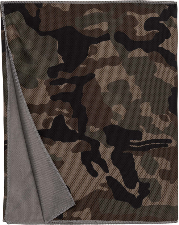 Serviette de sport rafraichissante - PA578 linge de maison: 2 pièces minimum Pro act Olive Camouflage 