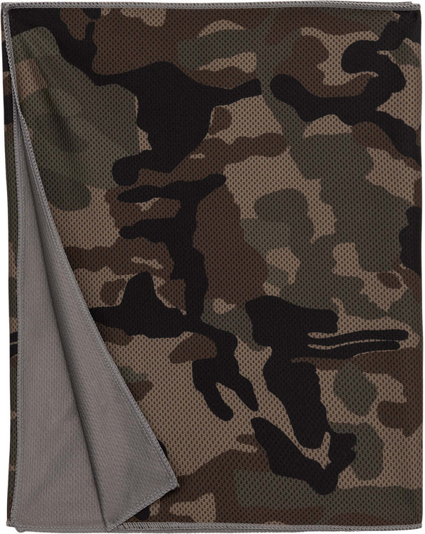 Serviette de sport rafraichissante - PA578 linge de maison: 2 pièces minimum Pro act Olive Camouflage 