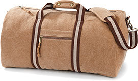 Sac de voyage vintage en toile - QD613 sac de voyage: minimum 2 pièces quadra Sahara 