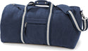 Sac de voyage vintage en toile - QD613 sac de voyage: minimum 2 pièces quadra Marine 