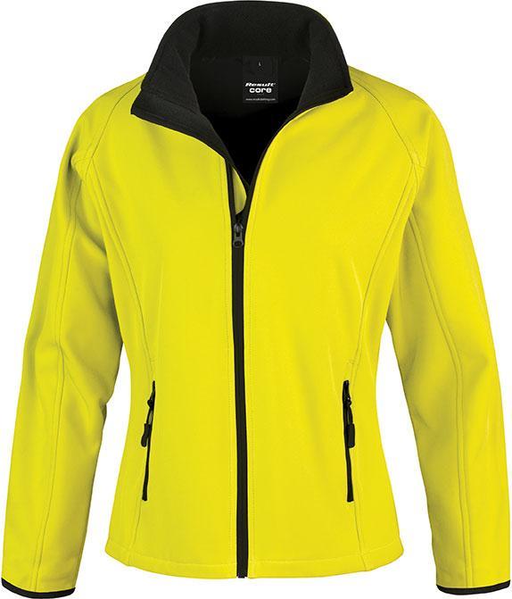 Veste personnalisée softshell équipe de golf - R231 F veste femme Russel jaune/noir XS 