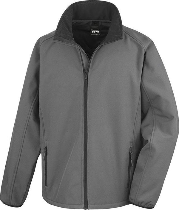 Veste personnalisée softshell équipe de golf - R231 M veste homme Russel gris/noir S 